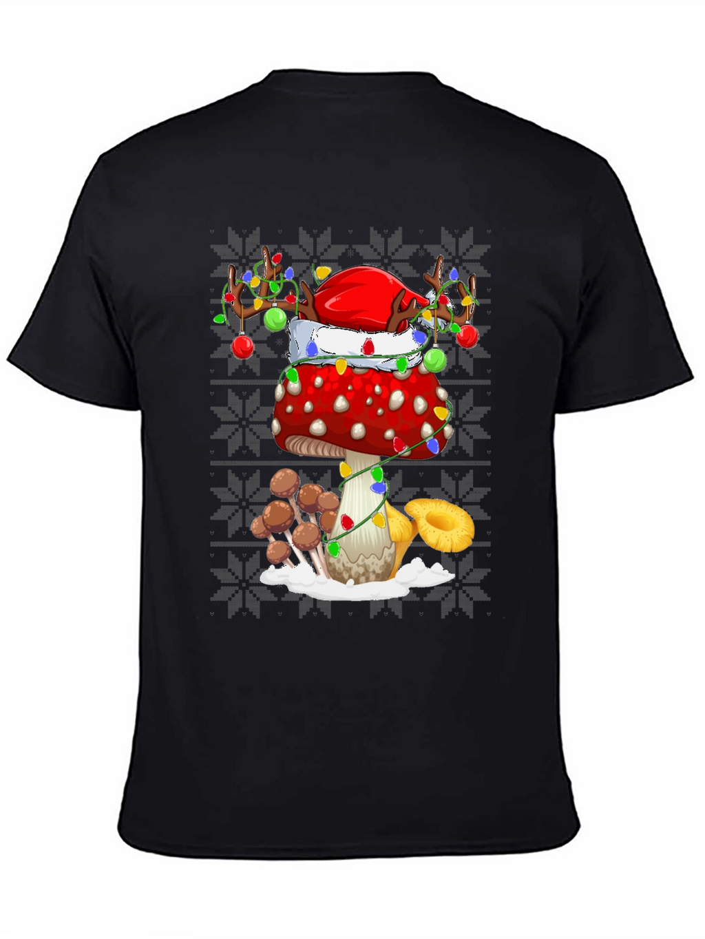 Festive Mushroom Graphic Tee