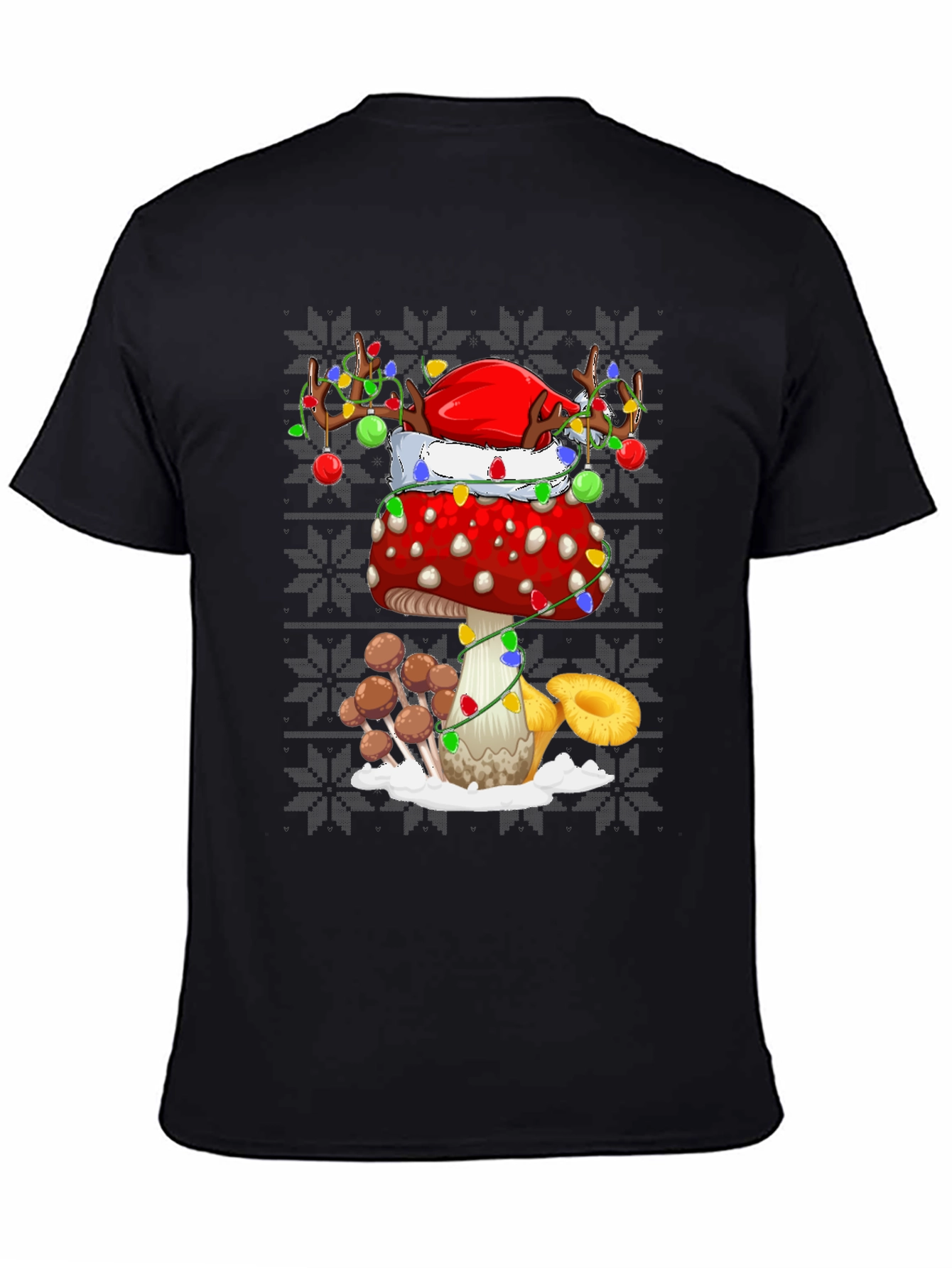 Festive Mushroom Graphic Tee