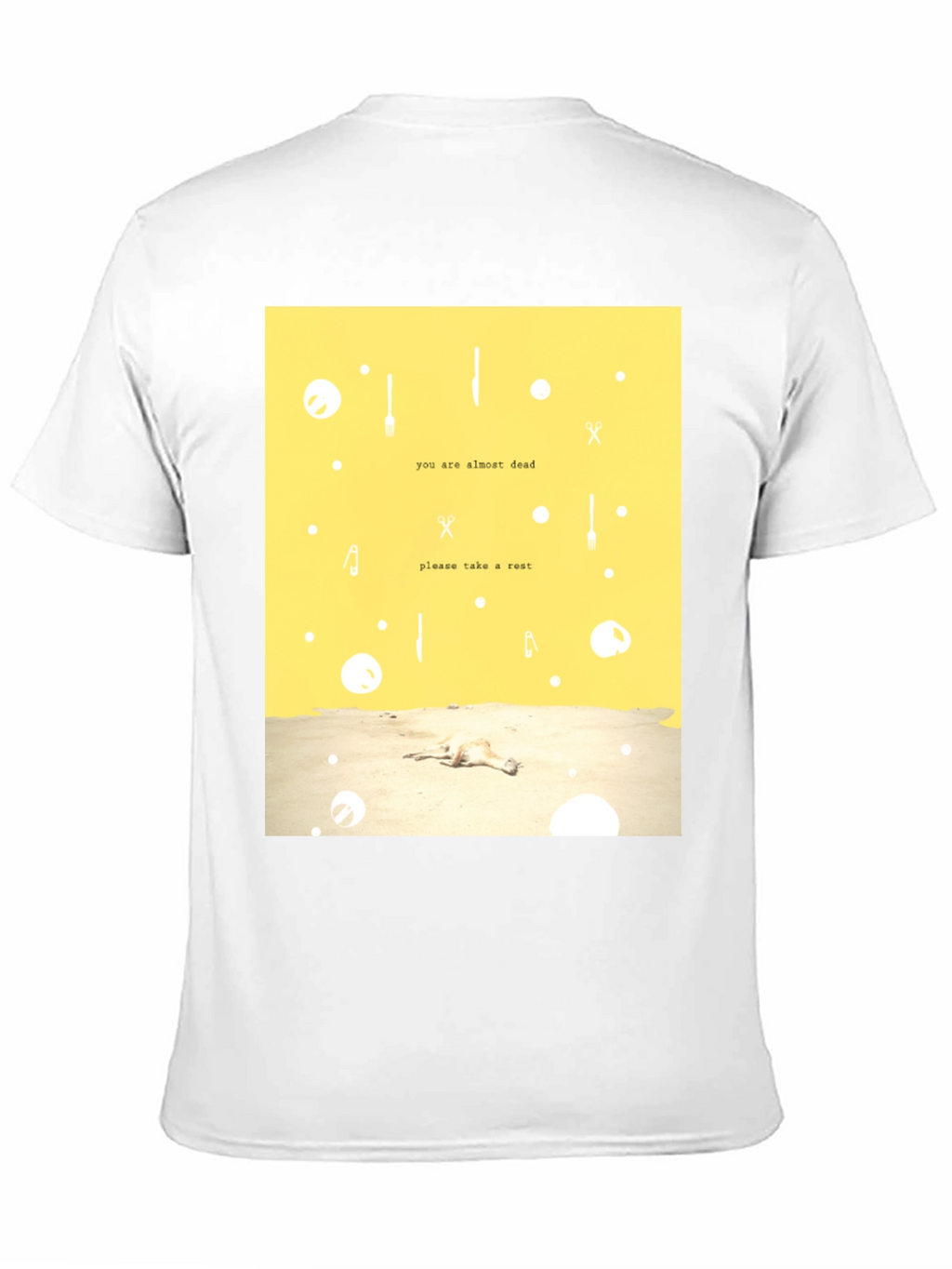 Almost Dead Rest Graphic Tee - Relaxed Fit