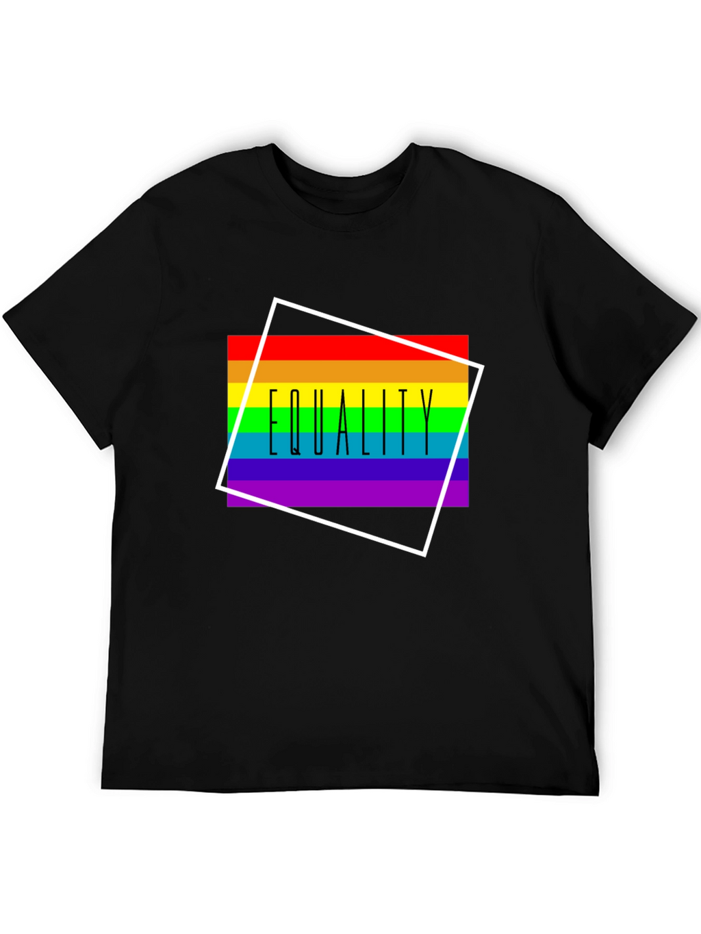 Equality Rainbow Graphic Tee