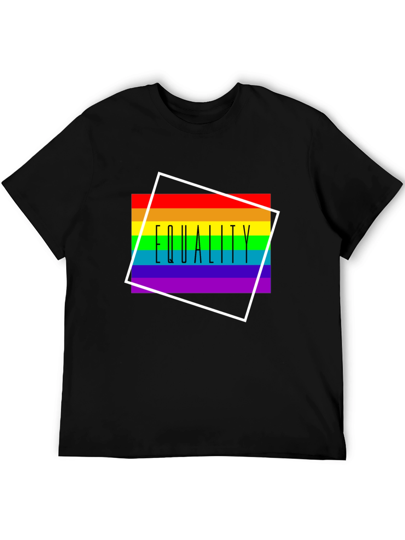 Equality Rainbow Graphic Tee
