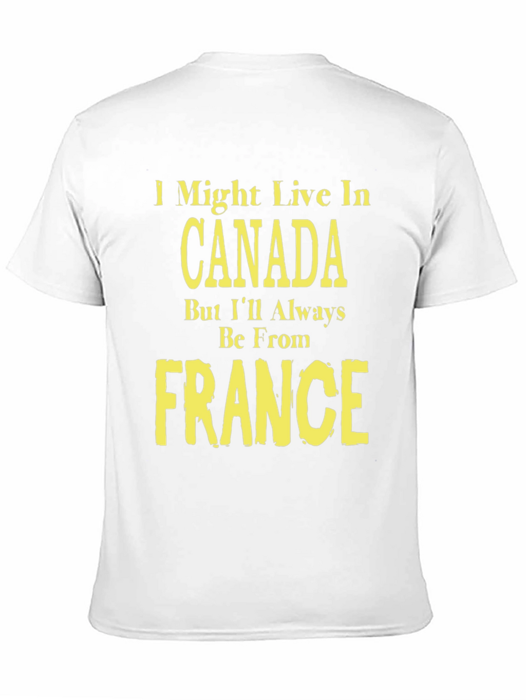 Canada France Graphic T-Shirt