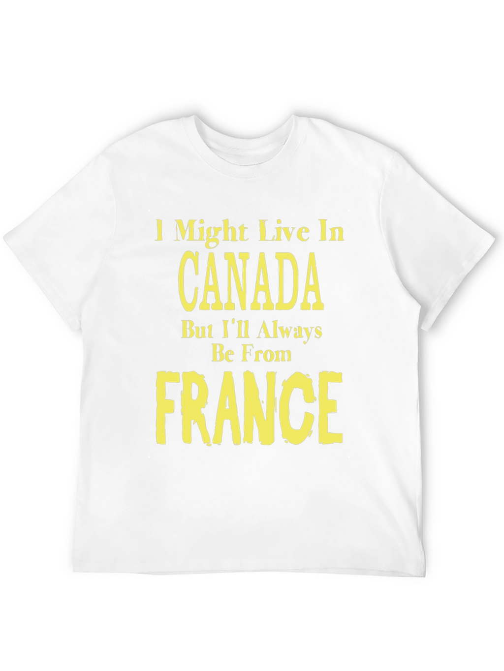Canada France Graphic T-Shirt