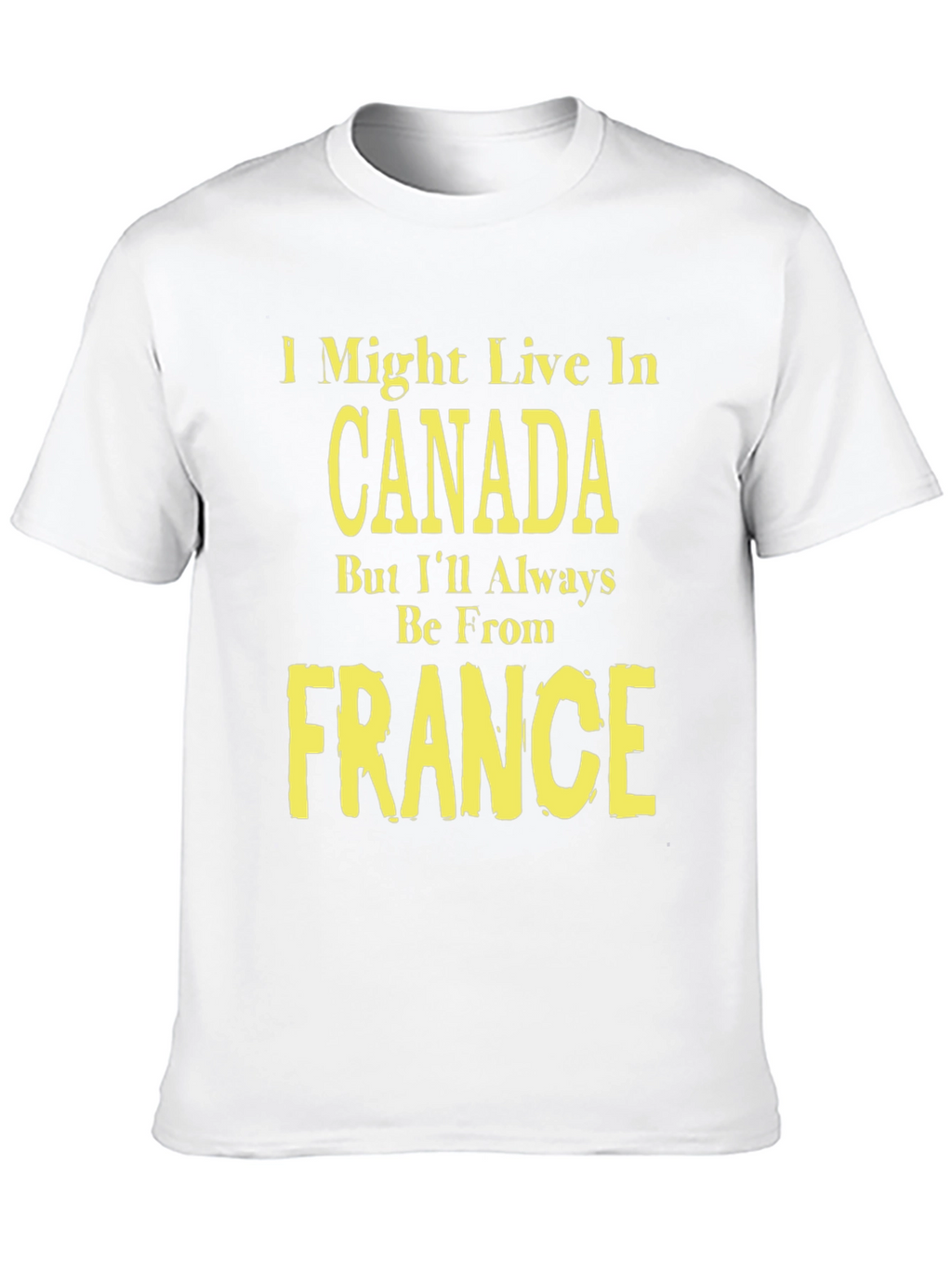Canada France Graphic T-Shirt