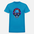 Colorful Abstract Skull With Headphone