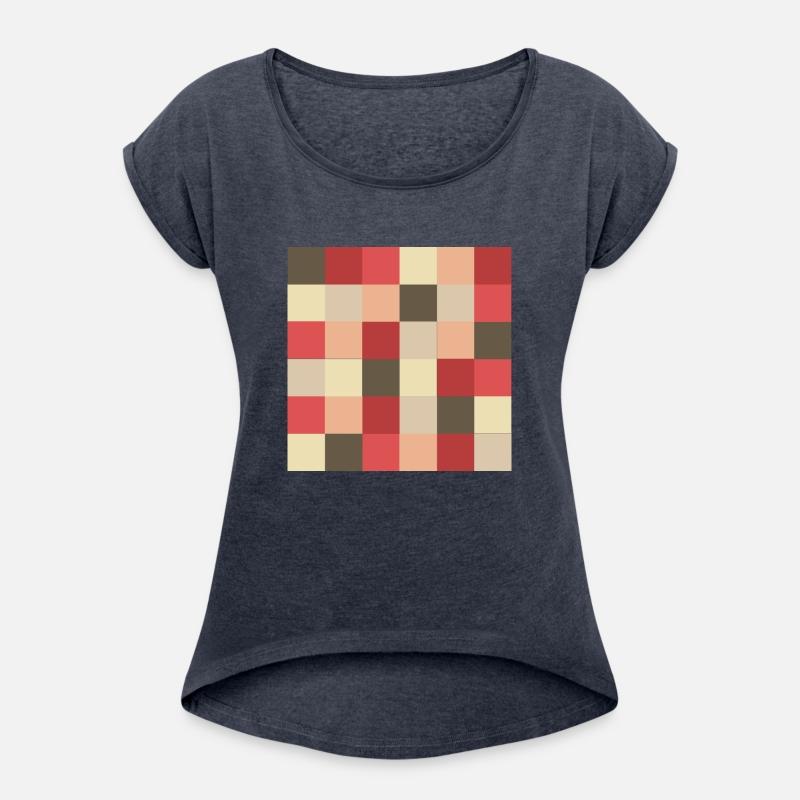 Colorful checker pattern