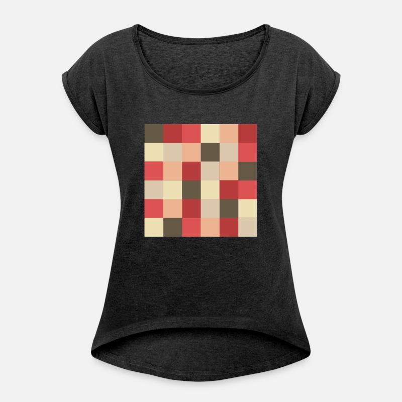 Colorful checker pattern