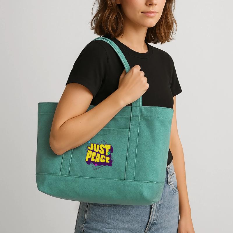 Colorful Peace Sign Graphic Tee
