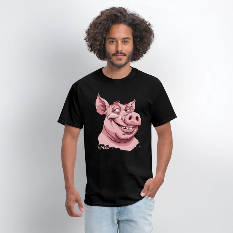 Confident Smirking Pig
