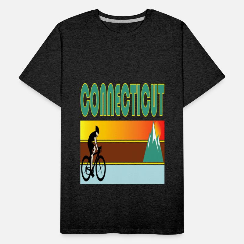 Connecticut Hometown Retro Mountain Bike Design