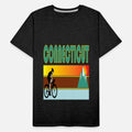 Connecticut Hometown Retro Mountain Bike Design