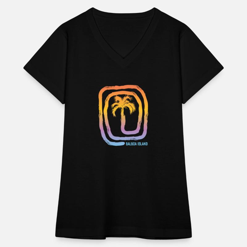 Cool Balboa Island California Palm Tree Souvenir