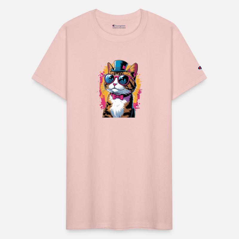 Cool Cat Vibes – Stylish Tuxedo Cat with Shades