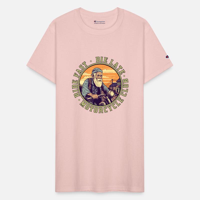 Cool Old Biker Grandpa - Motorcycle Grandpa