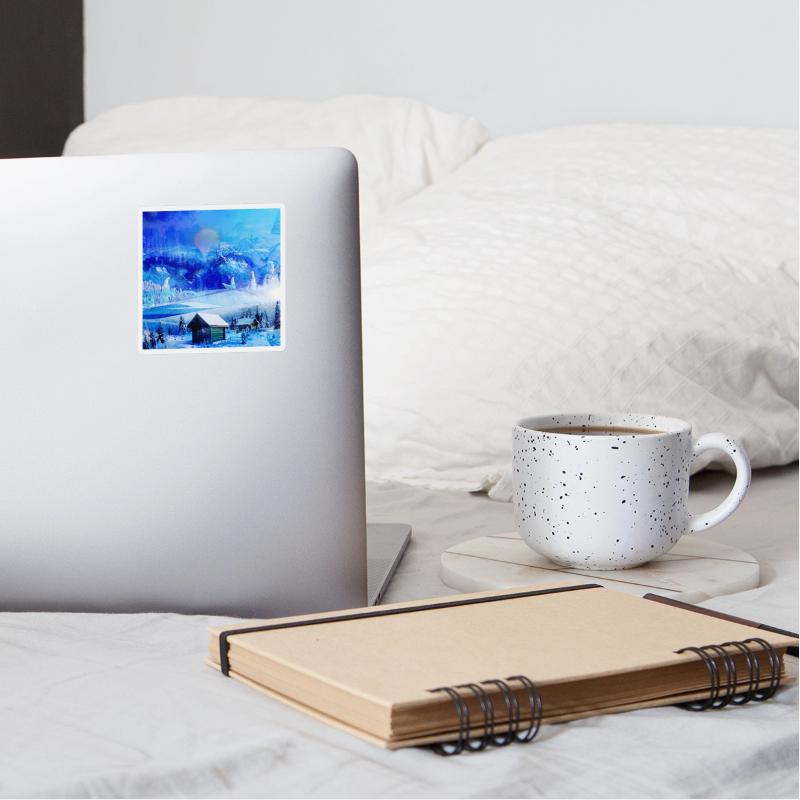 Cool winter landscape christmas landscape