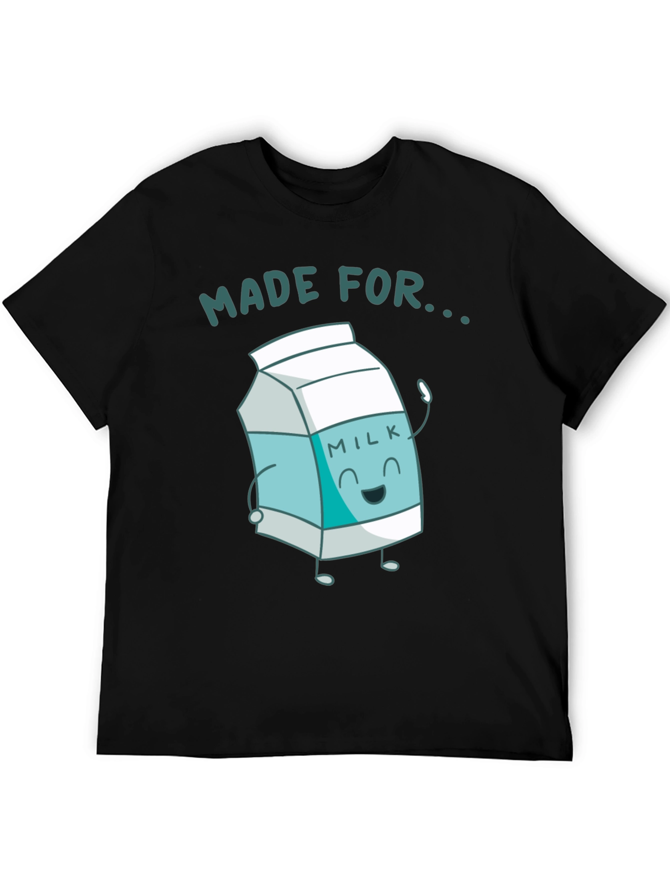 Made For Milk Black T-Shirt