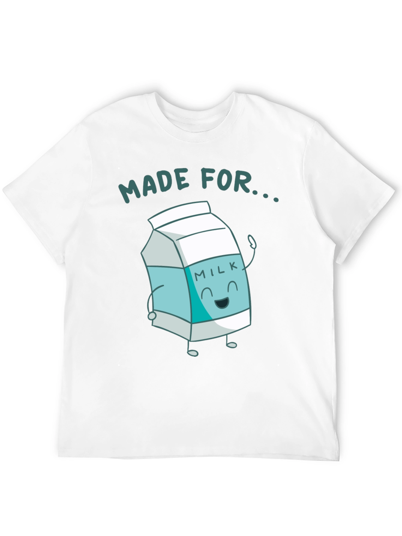 Made For Milk Black T-Shirt