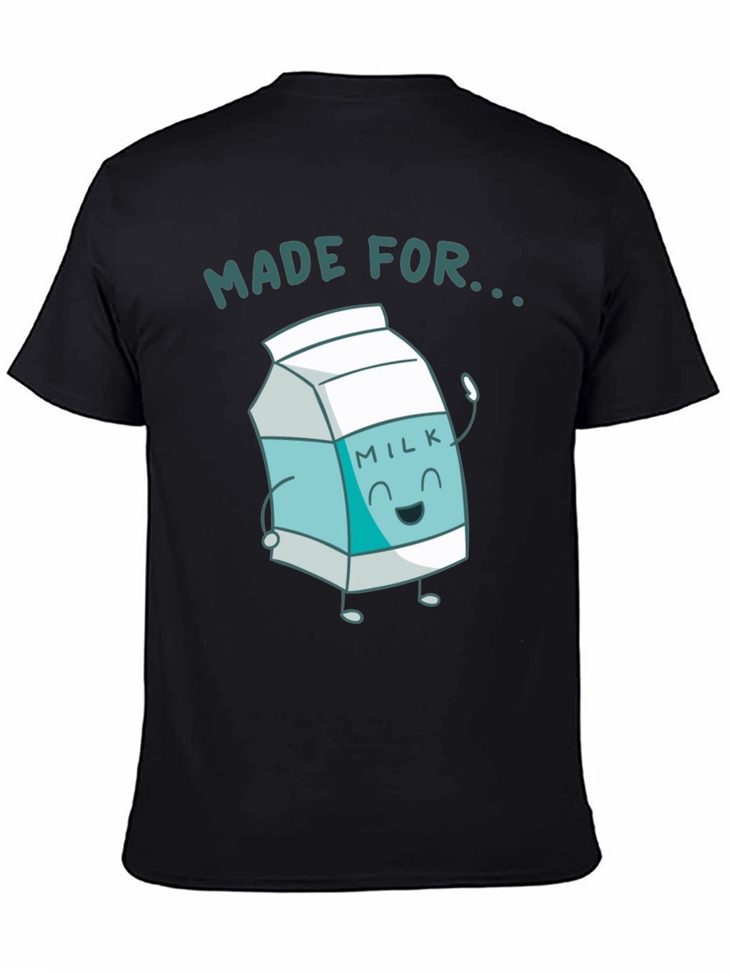Made For Milk Black T-Shirt
