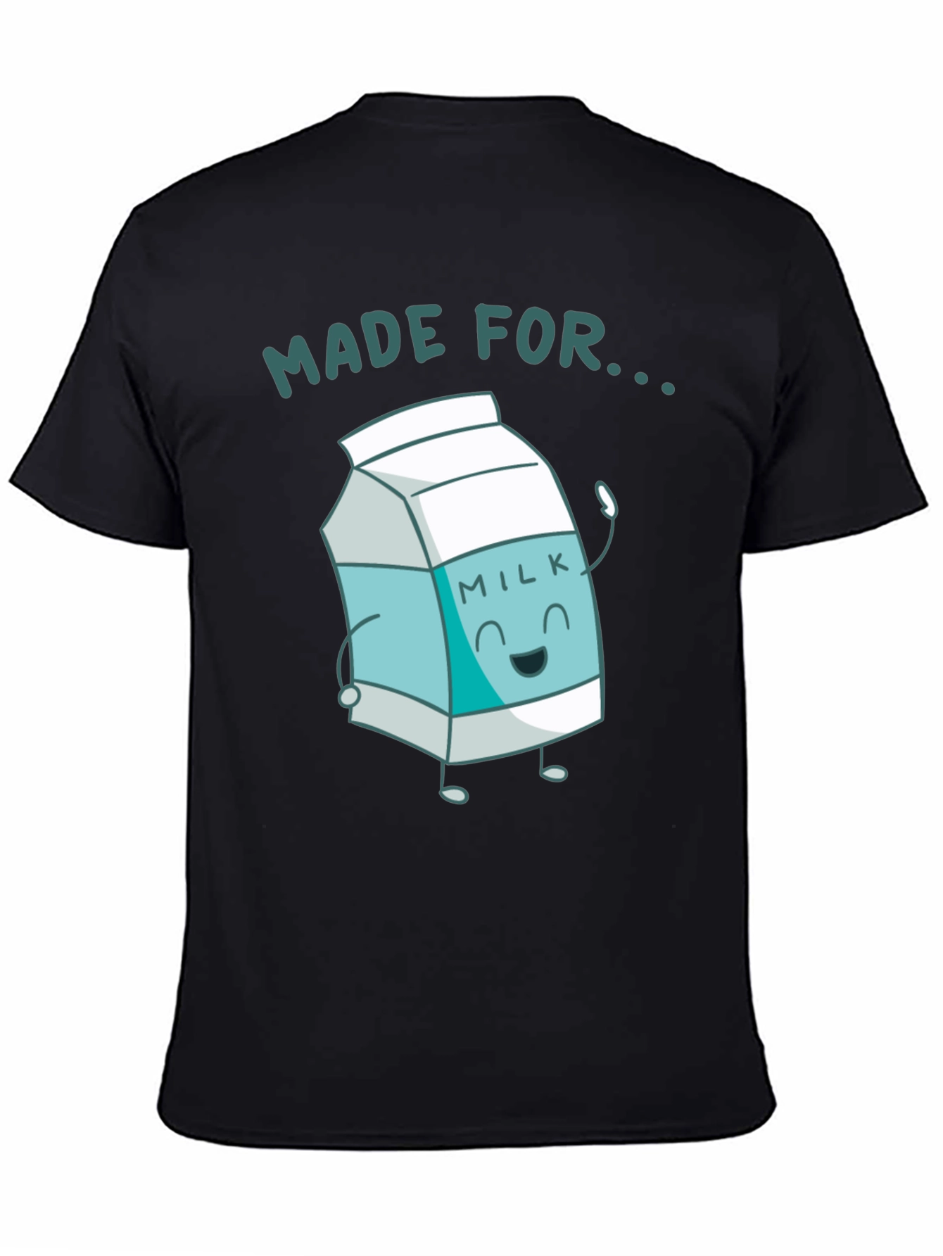 Made For Milk Black T-Shirt