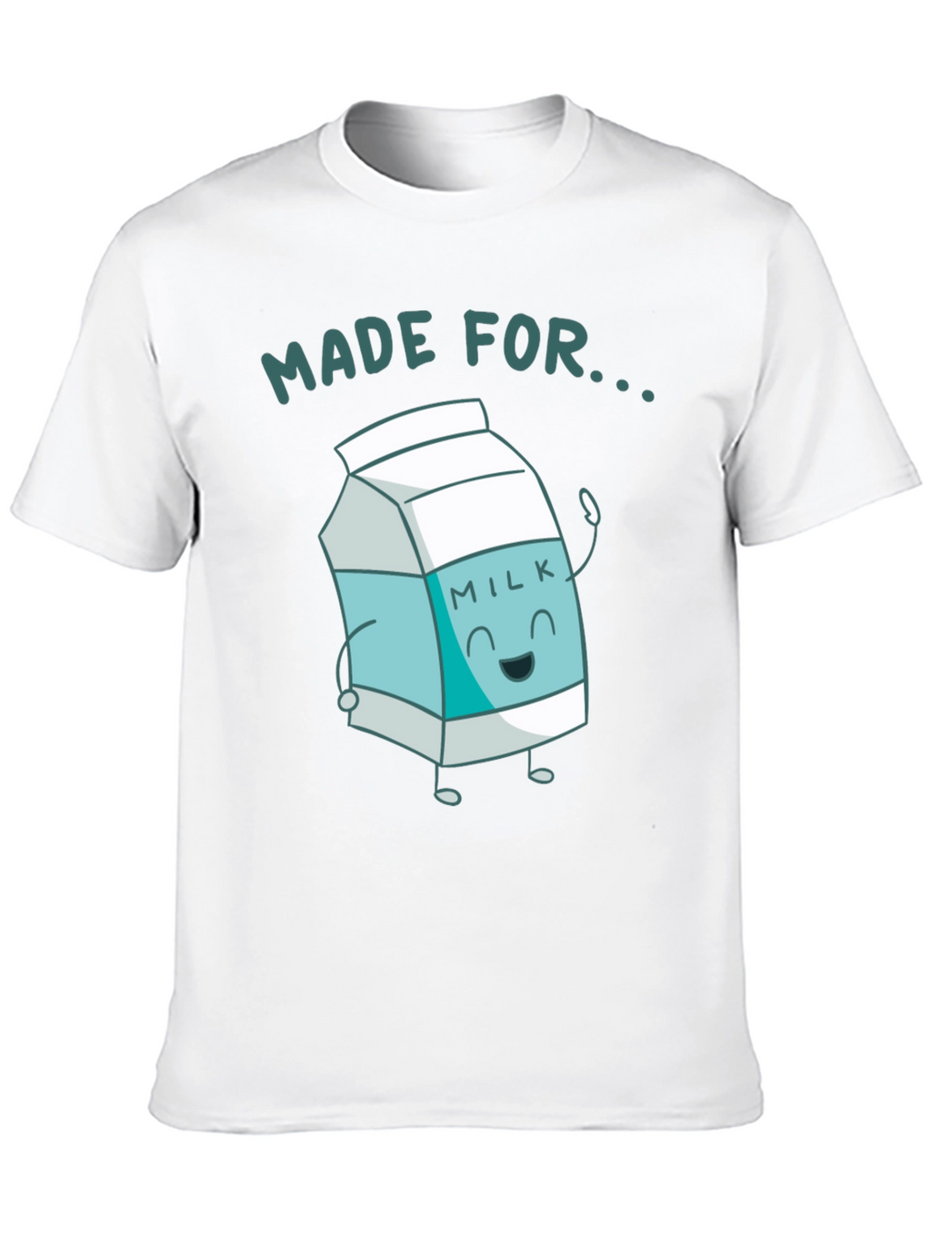 Made For Milk Black T-Shirt