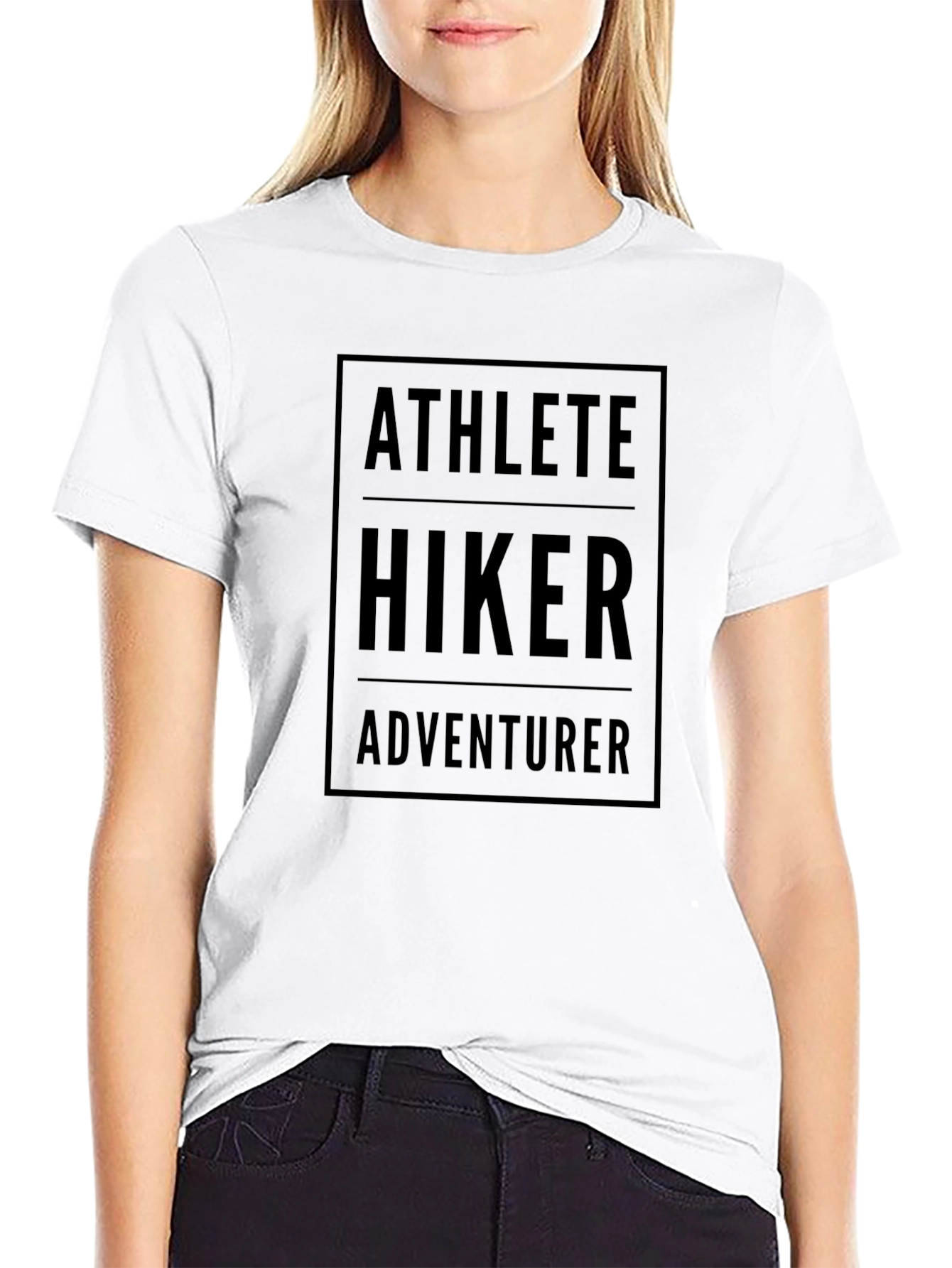 Athlete Hiker Adventurer Graphic Tee