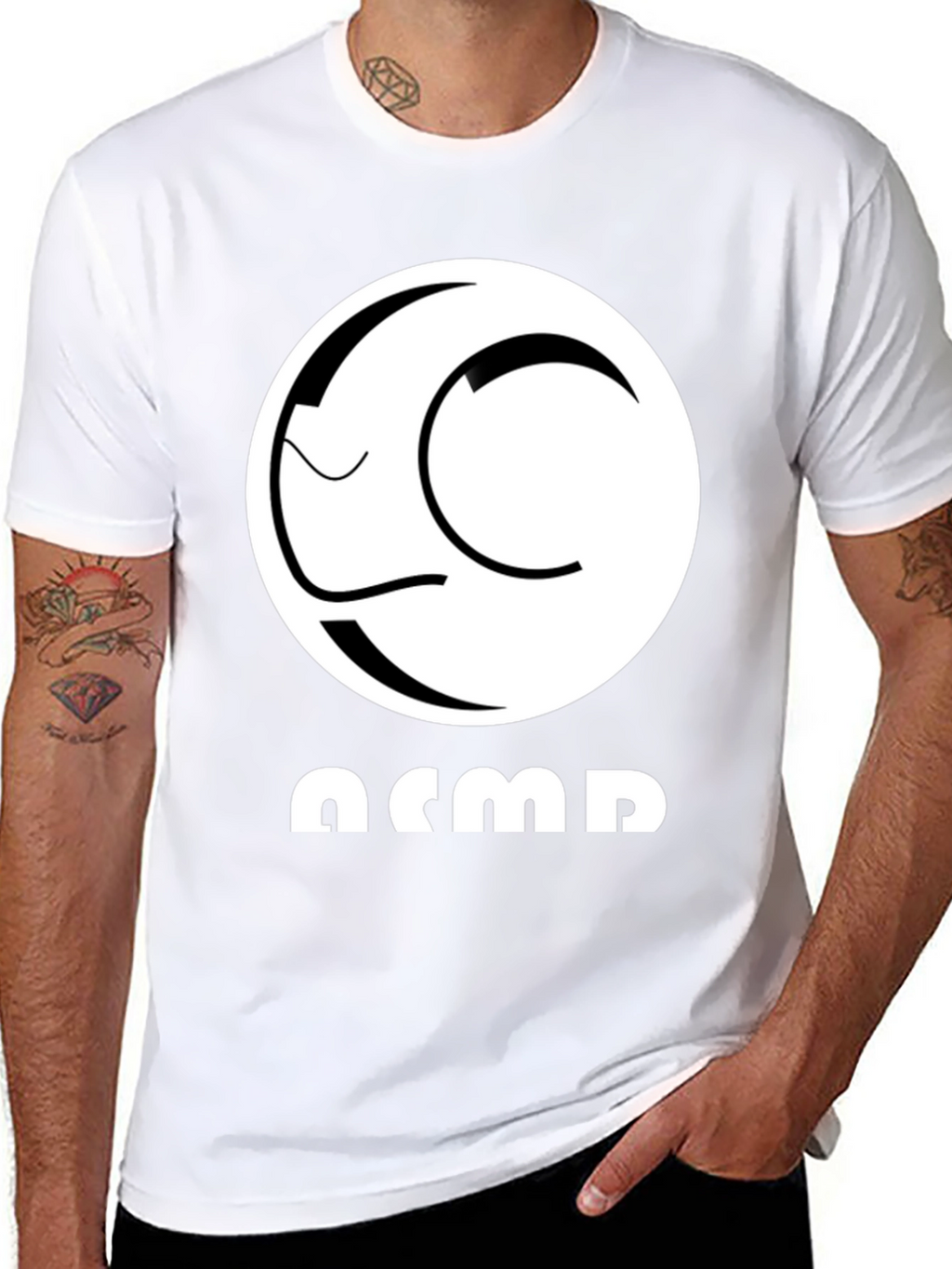 ASMR Comfort Tee - Black Softstyle