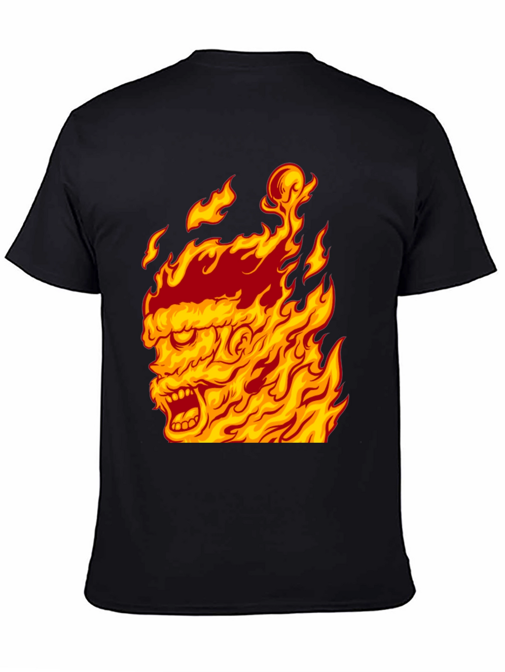 Fiery Graphic Tee - Burning Man Design