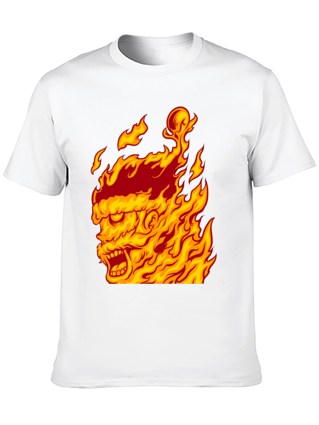 Fiery Graphic Tee - Burning Man Design