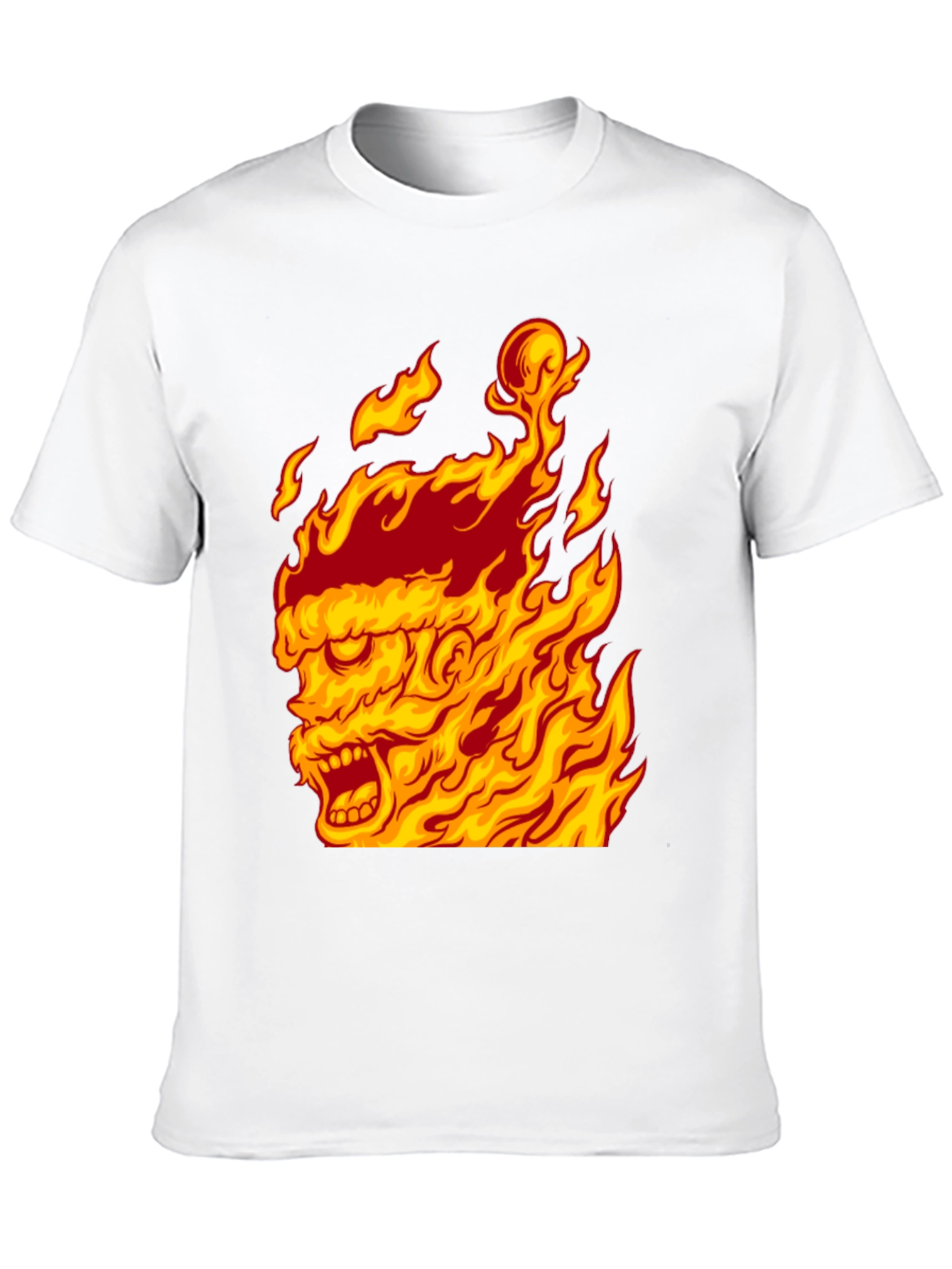 Fiery Graphic Tee - Burning Man Design