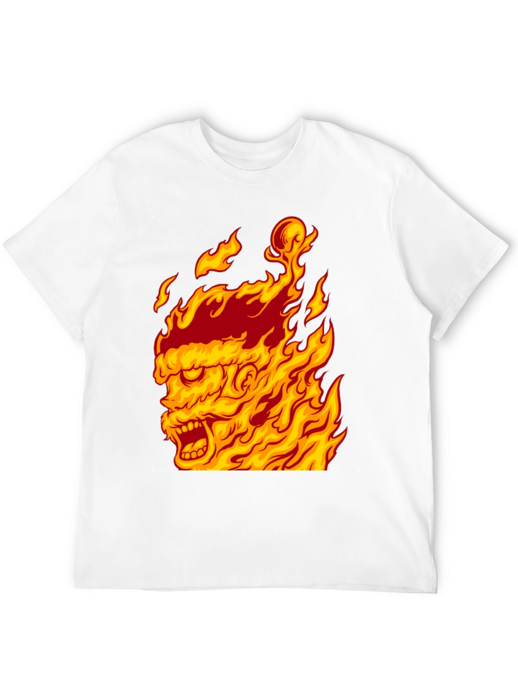 Fiery Graphic Tee - Burning Man Design