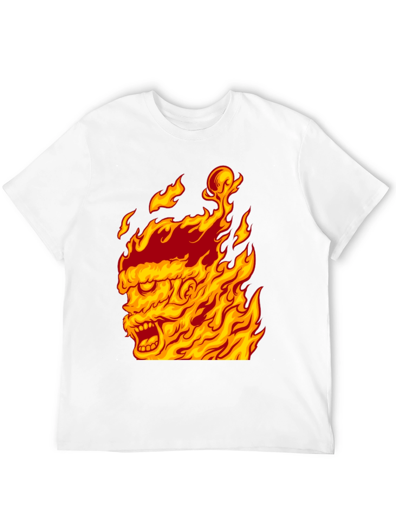 Fiery Graphic Tee - Burning Man Design