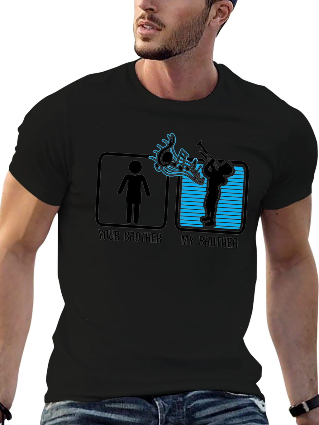 Musician Brother T-Shirt - Funny Graphic Tee