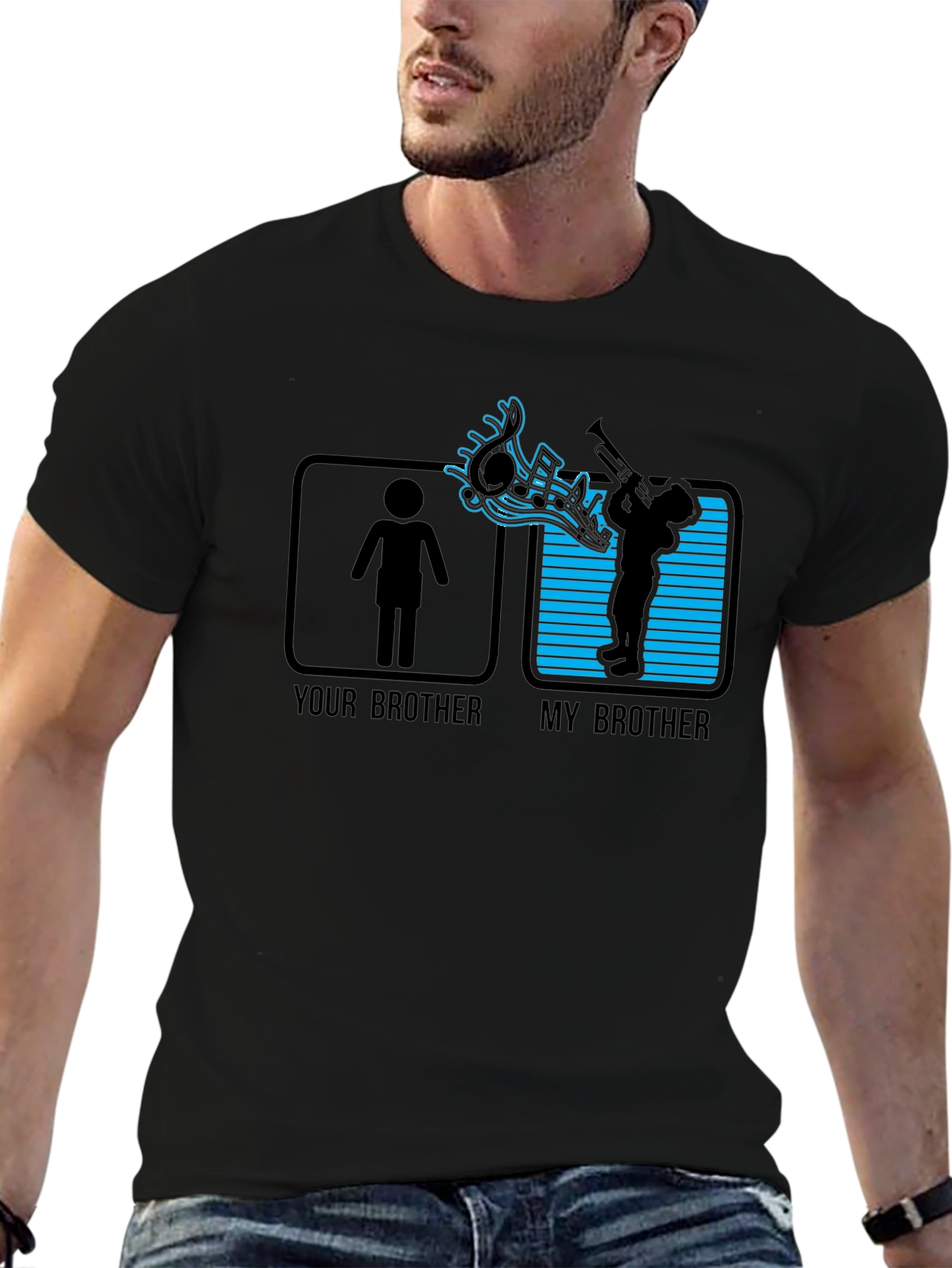 Musician Brother T-Shirt - Funny Graphic Tee