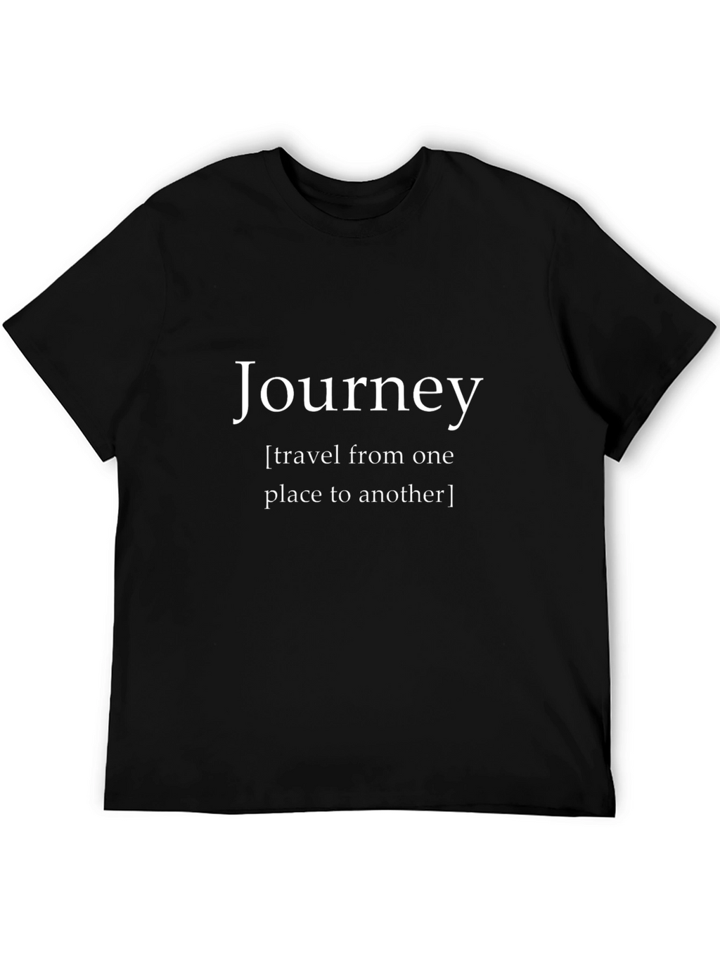 Journey Definition T-Shirt - Travel Theme