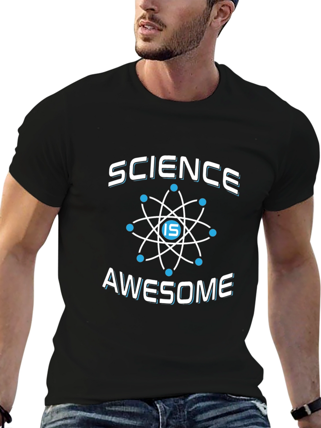 Science is Awesome T-Shirt - Black
