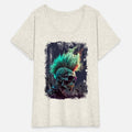 Creepy Heavy Metal Skull Punk