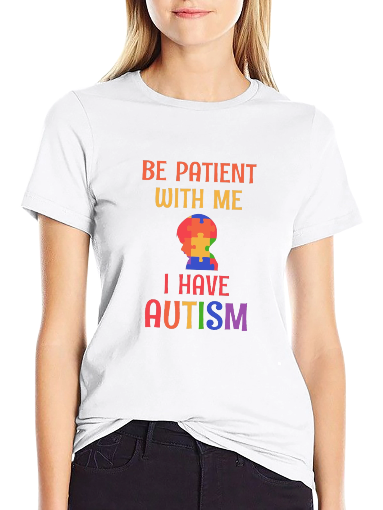 Be Patient With Me Autism Awareness T-Shirt