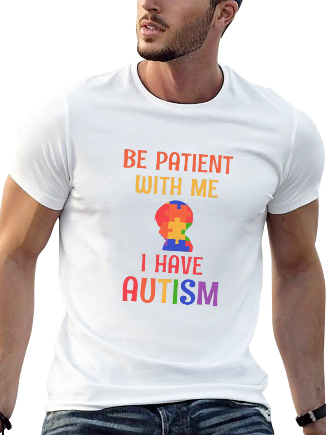 Be Patient With Me Autism Awareness T-Shirt