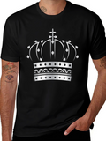 Crown Graphic Tee - Regal Style