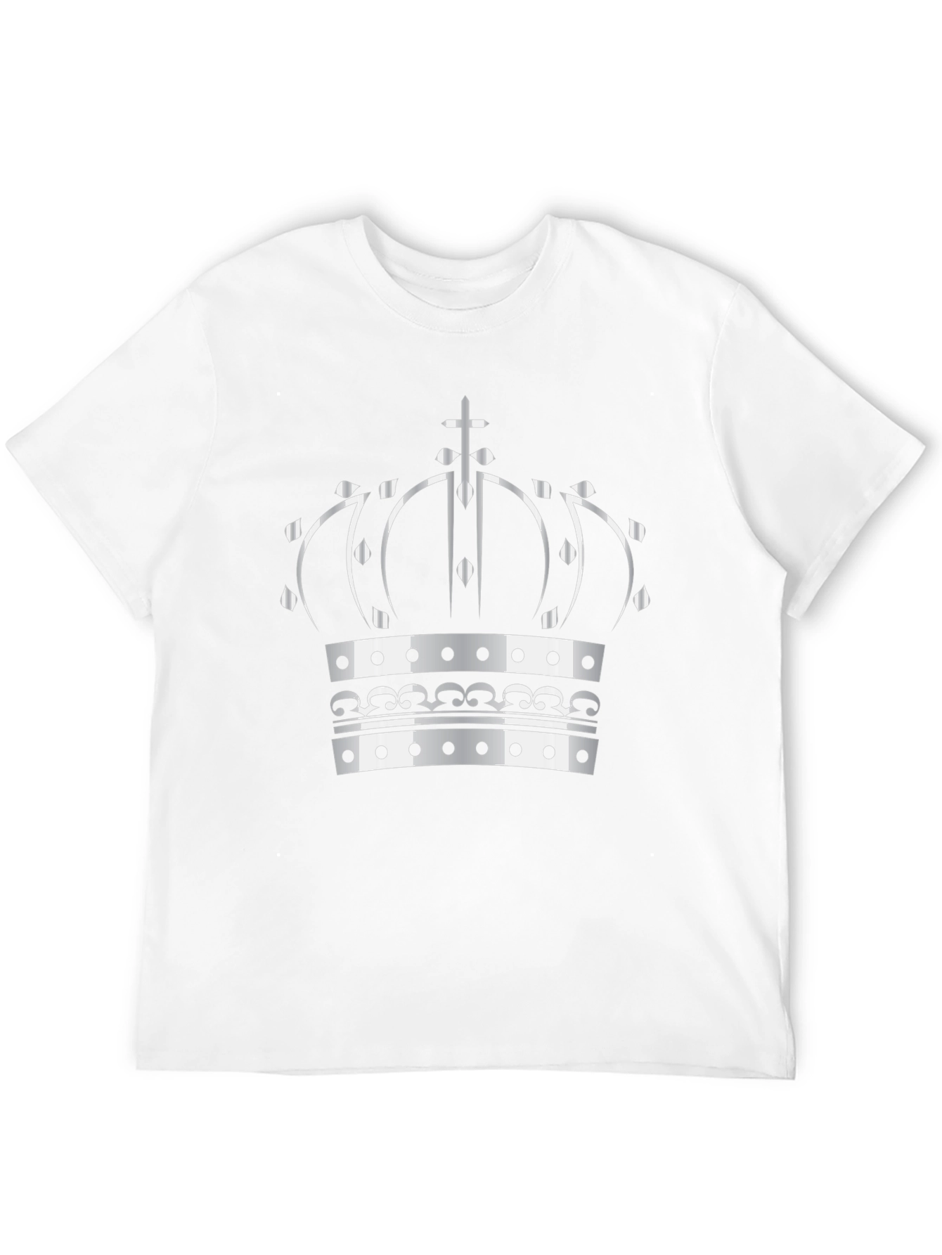 Crown Graphic Tee - Regal Style
