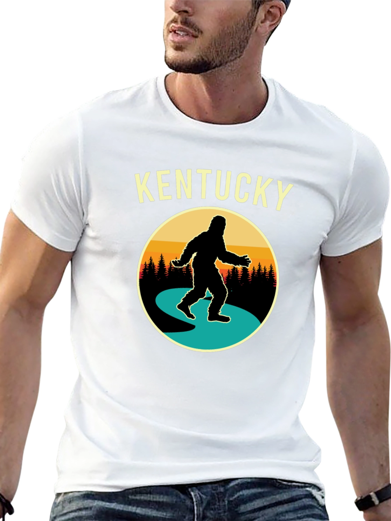 Kentucky Bigfoot Graphic T-Shirt