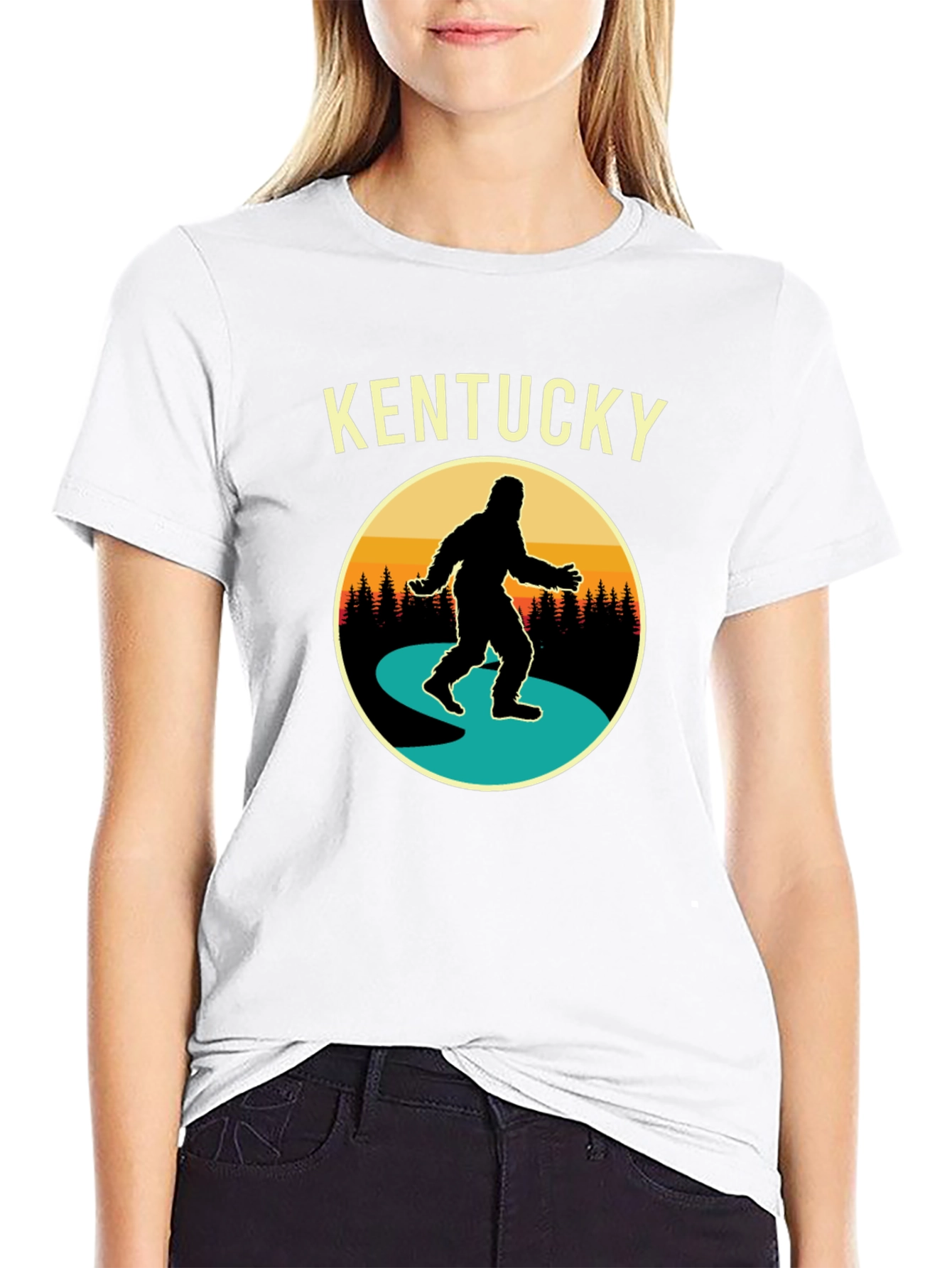 Kentucky Bigfoot Graphic T-Shirt
