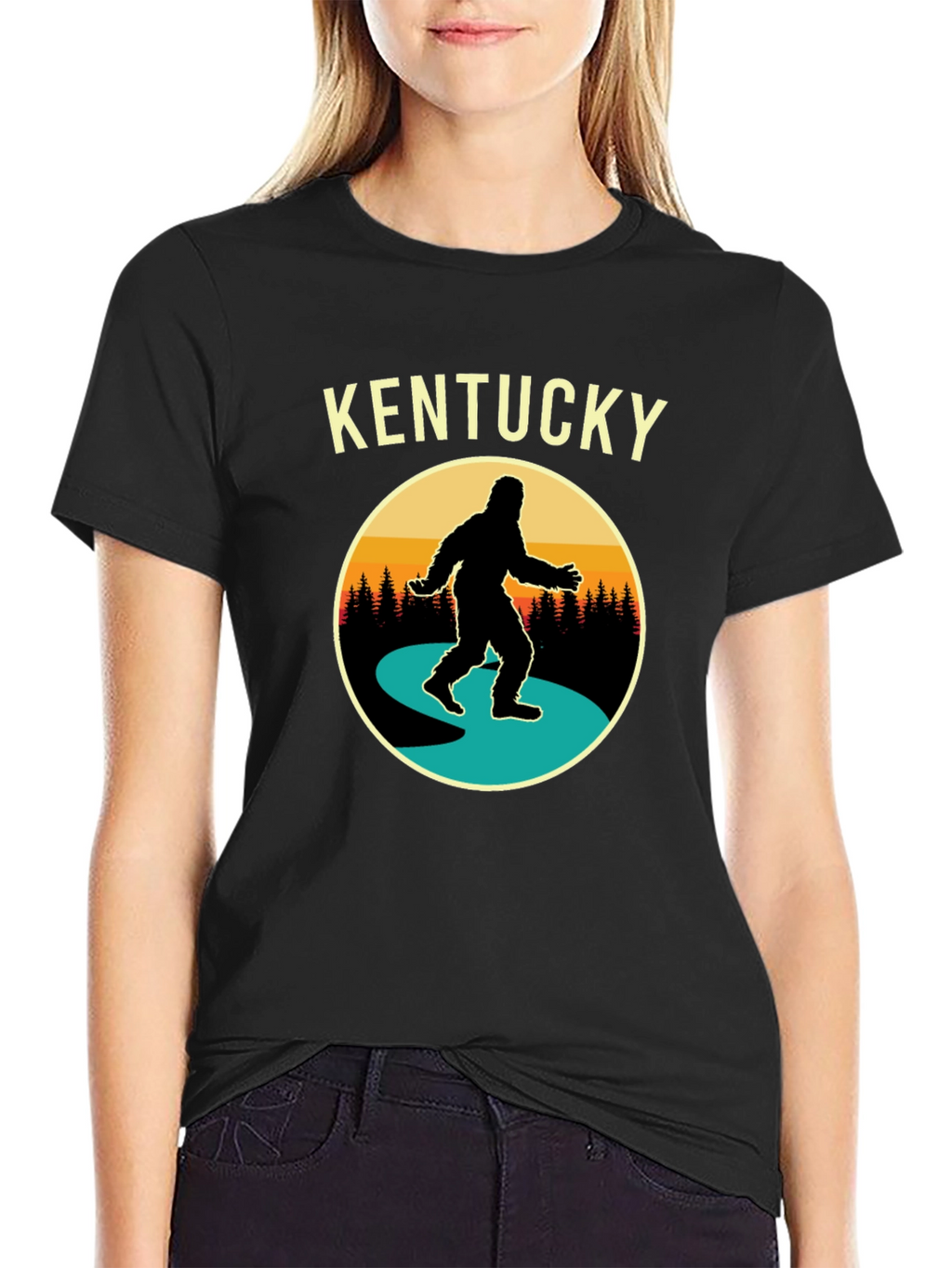 Kentucky Bigfoot Graphic T-Shirt