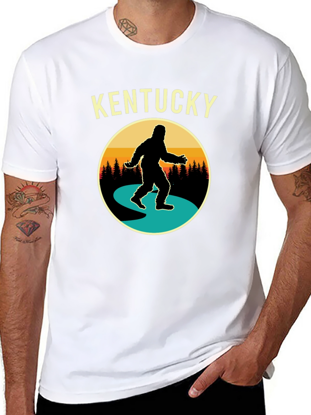 Kentucky Bigfoot Graphic T-Shirt