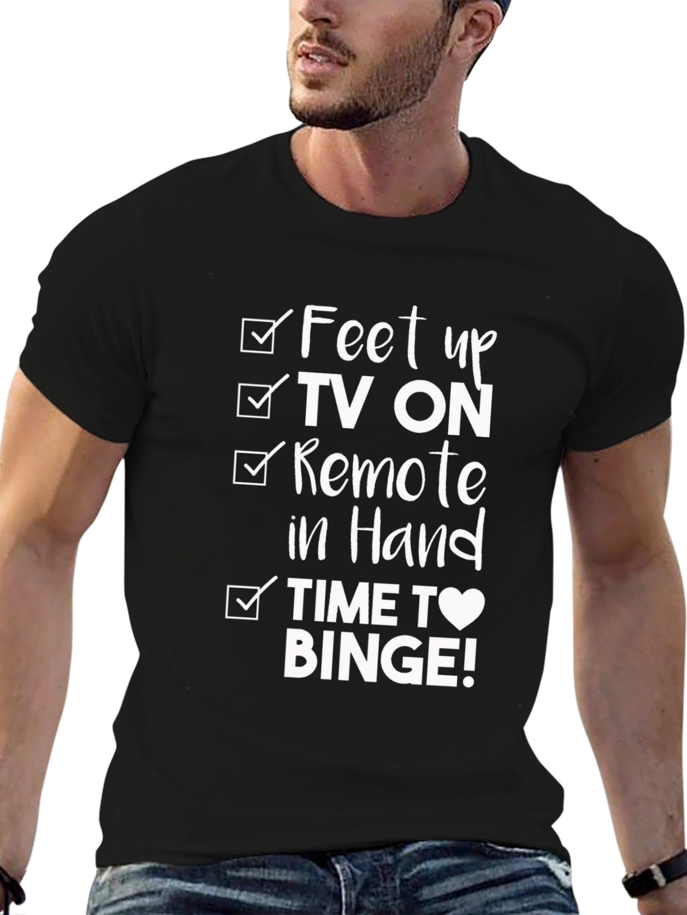Feet Up TV Binge T-Shirt