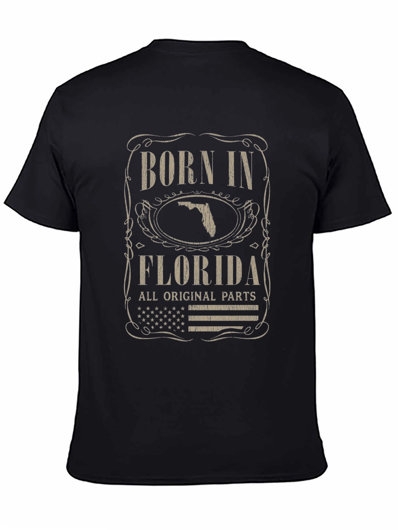 Born In Florida All Original Parts T-Shirt