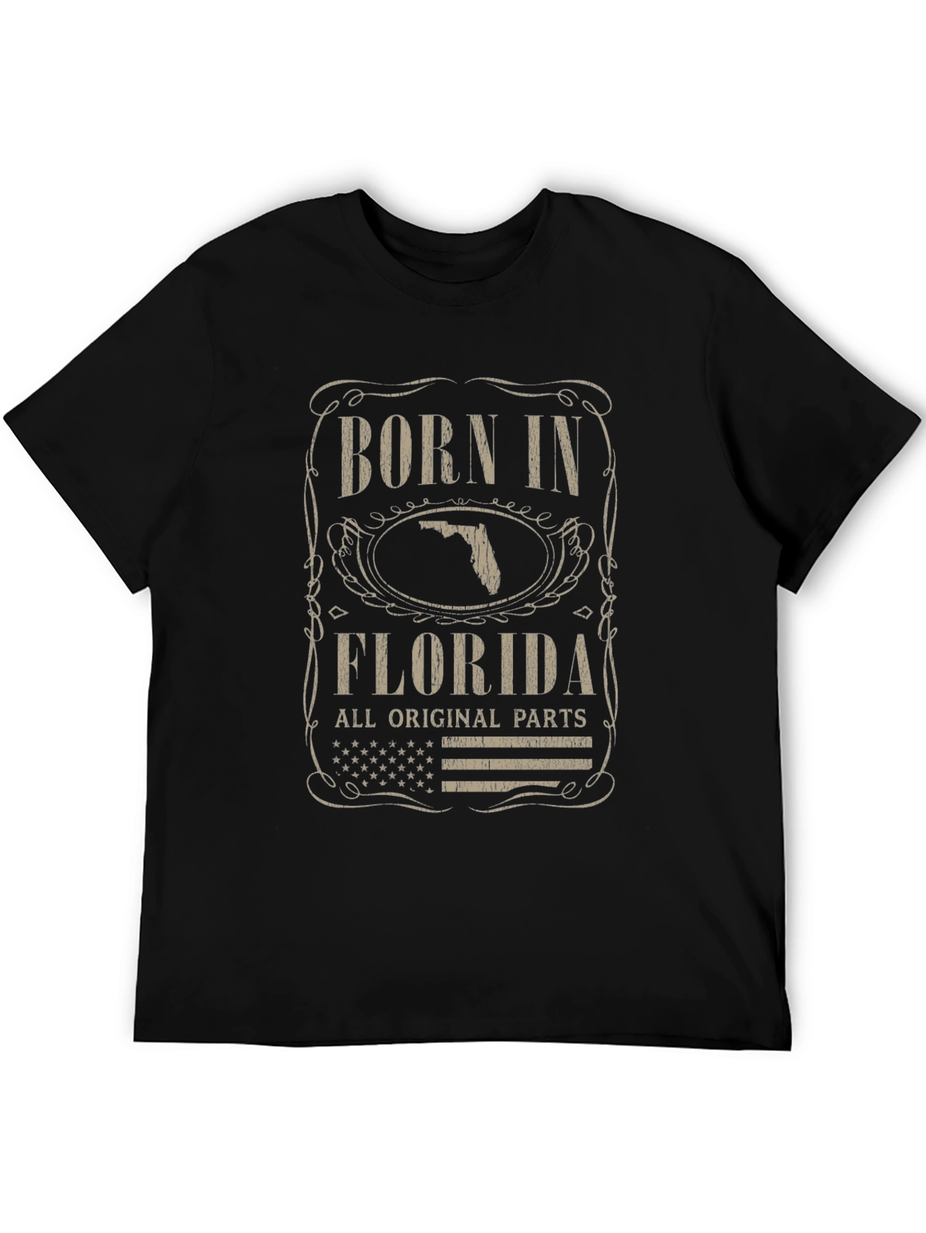 Born In Florida All Original Parts T-Shirt