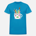 Cute Artistic Mug with Colorful Writing Tools