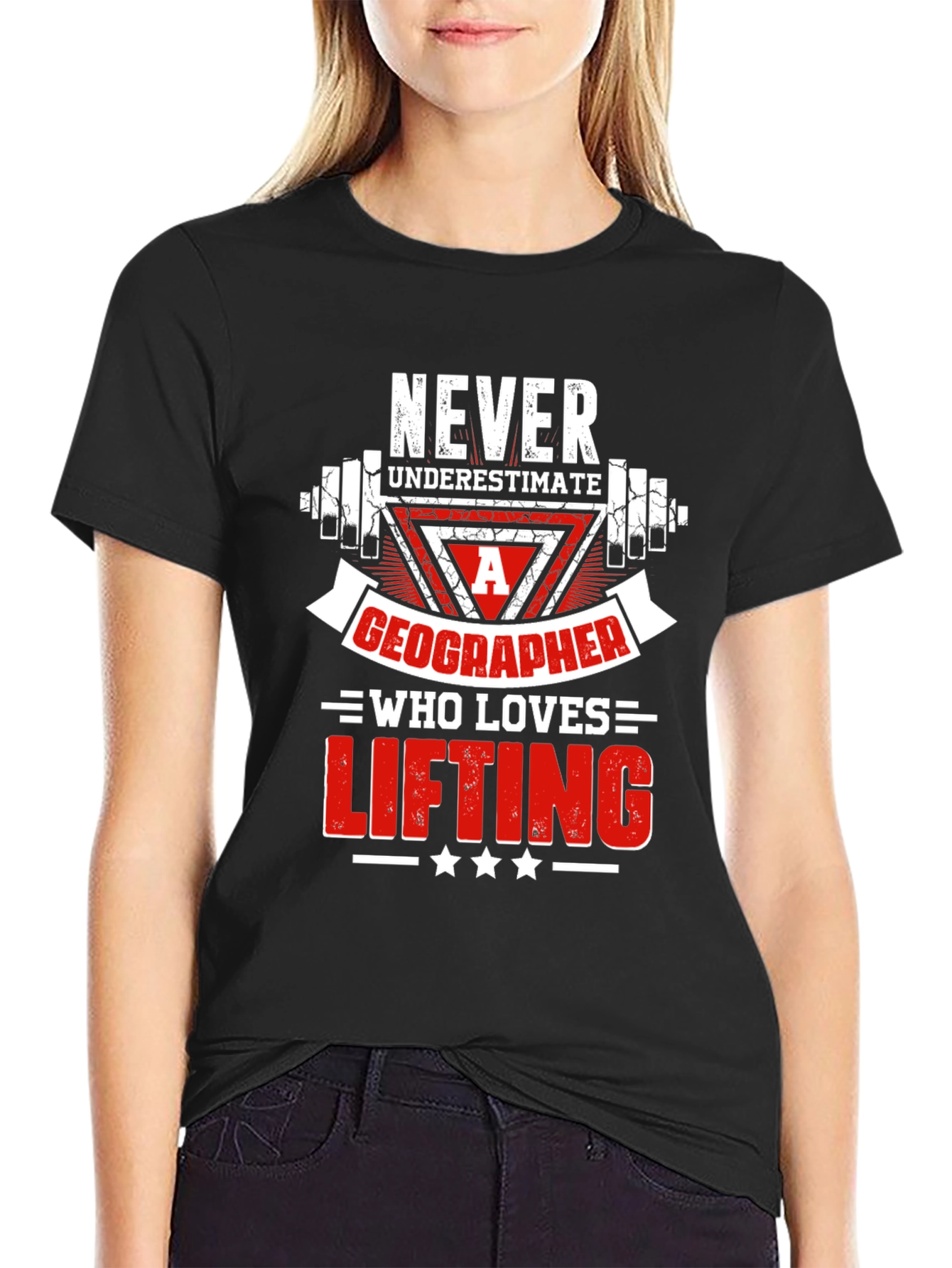Geographer Who Loves Lifting T-Shirt