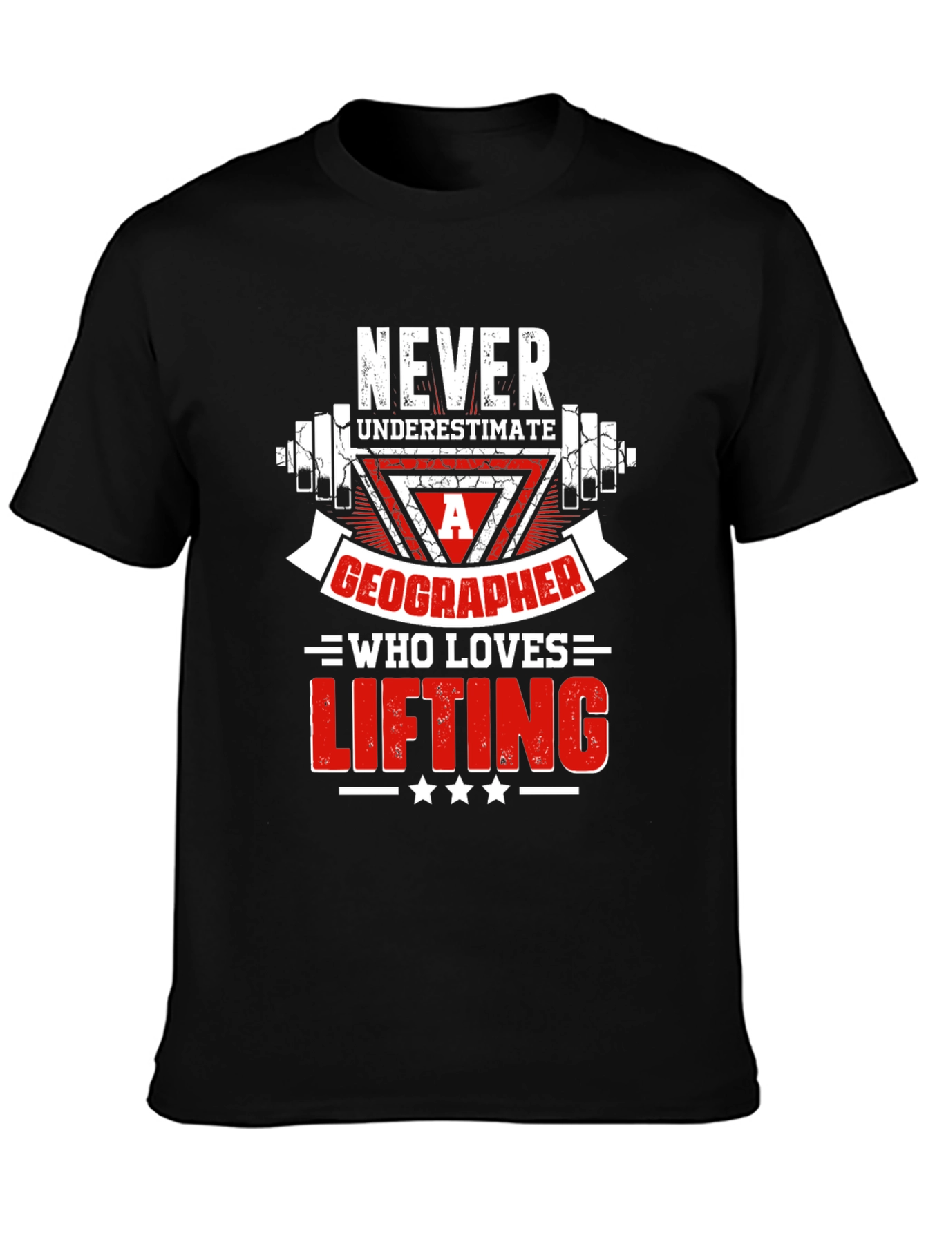 Geographer Who Loves Lifting T-Shirt
